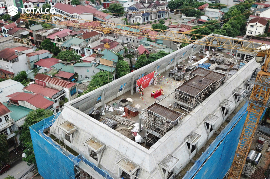 LỄ CẤT NÓC DỰ ÁN KHU KHÁM, CHỮA BỆNH CHẤT LƯỢNG CAO – BỆNH VIỆN ĐA KHOA HỮU NGHỊ 103